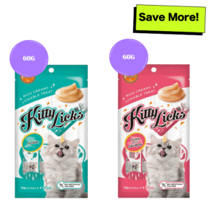 Kitty Licks Tuna and Tuna Salmon Cat Treats Combo - 60g+60g