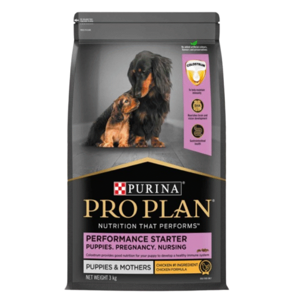 Pro Plan Chicken Mother and Puppy Starter Dog Dry Food (New Improved Formula) - 3kg