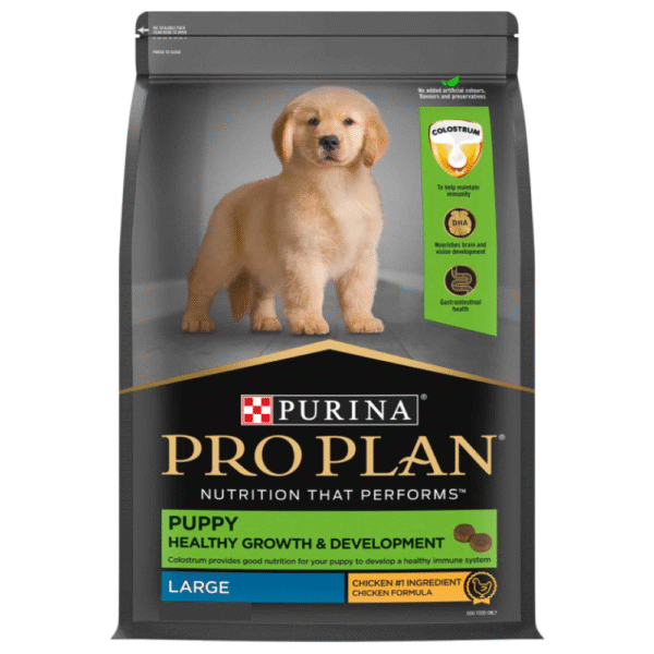 Pro Plan Chicken Large Breed Puppy Dog Dry Food (New Improved Formula) - 3kg