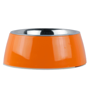 FG -Basil Solid Color Melamine Bowl for Dogs and Cats (Orange) (200mL) - 200mL