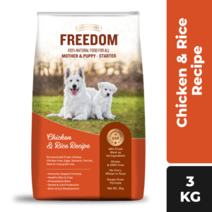 Signature Freedom Chicken and Rice Recipe Mother and Puppy Starter Dog Dry Food - 1.2kg