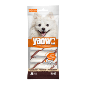 Gnawlers Yaowo Stick Roll Dog Treats (2.5inch) - 220g