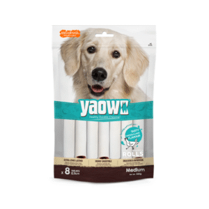 Gnawlers Yaowo Medulla Roll Dog Treats (4.5 inch) - 220g