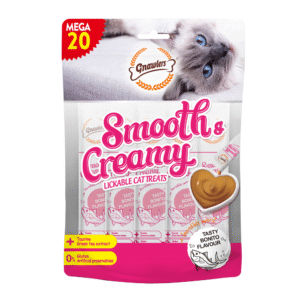 Gnawlers Bonito Flavour Creamy Cat Treats (300g) - 2x300g