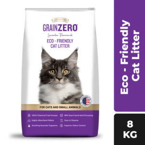 Signature Grain Zero Lavender Scented Cat Litter - 2x8kg