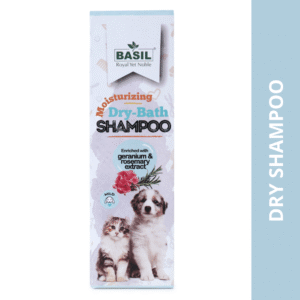 Basil Rosemary & Geranium Dry Dog Shampoo - 150mL