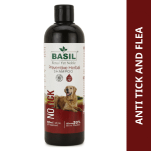 Basil Herbal No Ticks Dog Shampoo - 250mL