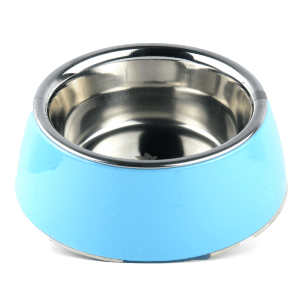 Basil Solid Color Melamine Bowl for Dogs and Cats (Blue) - 800mL