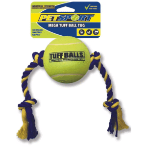 Petsport Giant Tuff Tug Ball for Dogs - 20x4cm