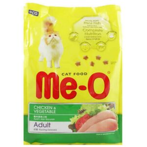 Me O Chicken and Vegetables Adult Cat Dry Food - 1.2kg