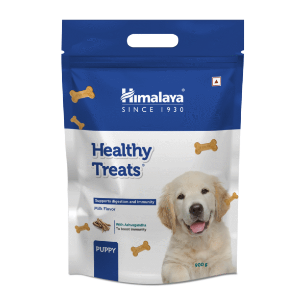 Himalaya Milk Flavour Healthy Puppy Dog Treats - 3x900g