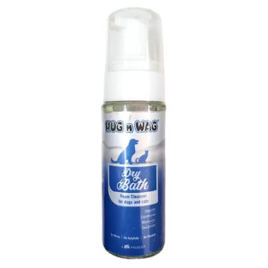TTK Hug n Wag Dry Bath Foam Cleanser for Dogs and Cats - 150ml