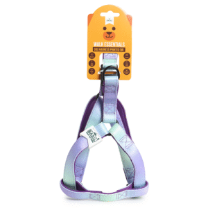 Basil Padded Adjustable Harness for Dogs (Purple/Blue) - L:20 -25in Chest