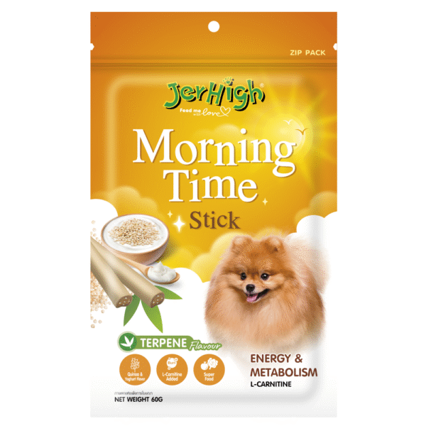 JerHigh Morning Time Stick Dog Treats - 60g