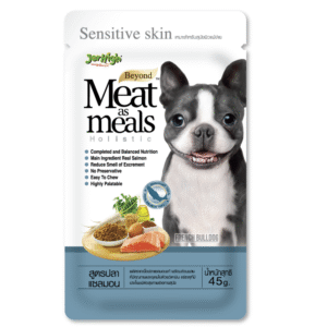JerHigh Meat as Meals Salmon Recipe Dog Soft Food - 2x45g