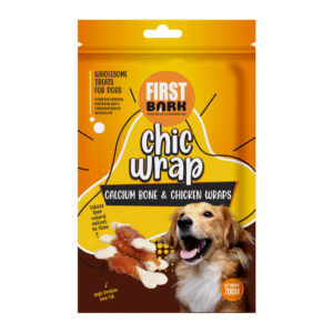 First Bark Calcium Bone & Chicken Wrap Dog Treats - 2x70g