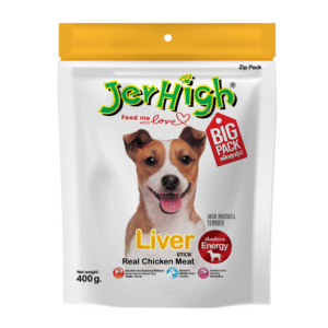 JerHigh Chicken with Liver Stick Dog Treats - 400g