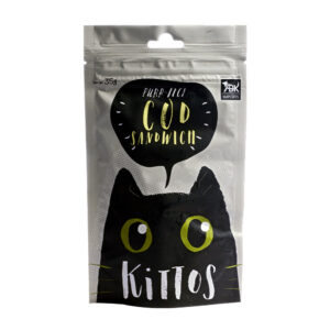 Kittos Purr Fect Cod Sandwich Cat Treat - 2x35g