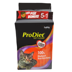 ProDiet 100% Mackeral Ikan Kembung Adult Cat Wet Food - 10+2x85g
