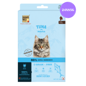 Bruno's Wild Essentials Tuna with Whitefish Cat Wet Food - 12x85g