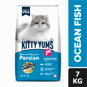 Kitty Yums Ocean Fish Persian Cat Dry Food - 1.2kg