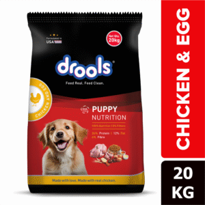 Drools Chicken and Egg Puppy Dog Dry Food - 10kg