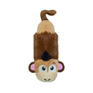 Petstages Mini Monkey Stuffing Free Toy for Dogs (Brown) - 18cm
