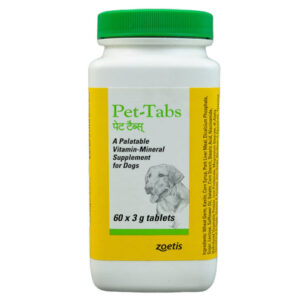 Zoetis Pet N Tab Vitamin Mineral Tablets for Dogs - 1 Bottle (60 Tablet)