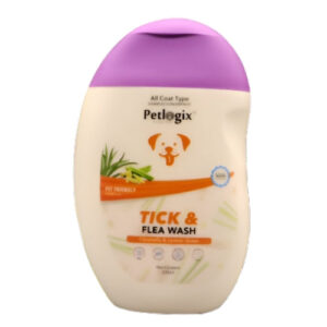 Petlogix Tick and Flea Wash for Dogs and Cats - 220ml
