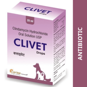 Corise Clivet (Clindamycin) Syrup for Dogs and Cats (30ml) - 30mL