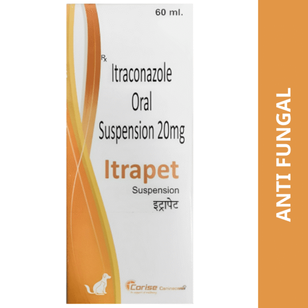 Corise Itrapet (Itraconazole) Suspension for Dogs and Cats (60ml) - 60mL