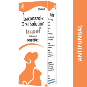 Intas Izopet Itraconazole Syurp for Dogs and Cats (100ml) - 100ml