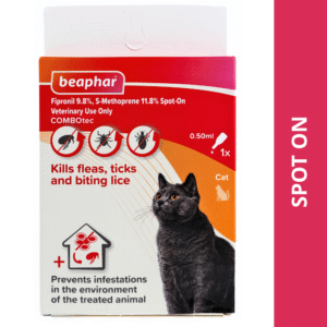 Beaphar Flea & Tick Spot On Combotec for Cats - 0.50ml