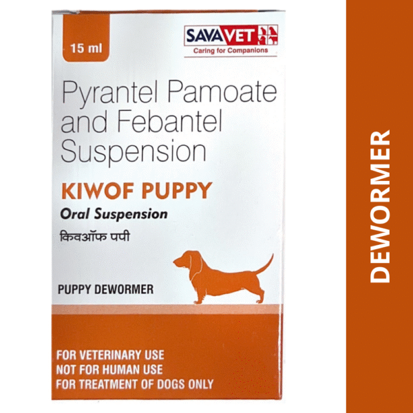 Savavet Kiwof Puppy Deworming Suspension 15ml - 15mL