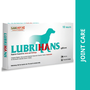 Savavet Lubrihans Joint Support tablet for Dogs - 1 Strip (10 tablets)