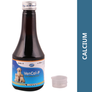 Venkys Vencal P Syrup Calcium Supplement for Dogs and Cats (200ml) - 200mL