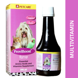 Petcare Proviboost Syrup Essential Amino Acids and Vitamin Supplements for Dogs and Cats - 200mL