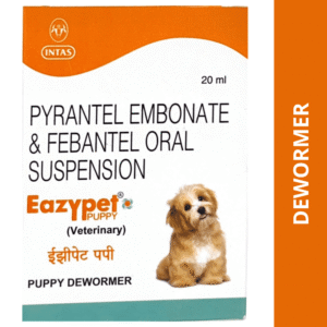 Intas Eazypet Puppy Deworming Suspension - 20mL
