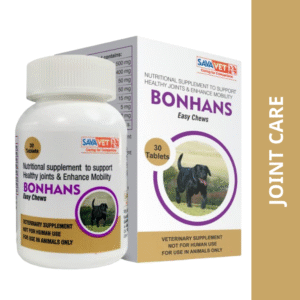 Savavet Bonhans Tablet Joint Support for Dogs (pack of 30 tablets) - 1 Bottle (30 tablets)