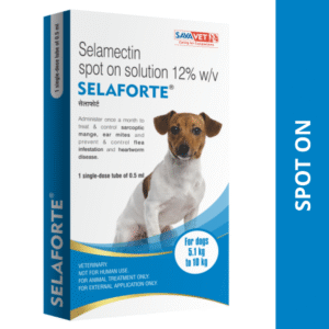 Savavet Selaforte (Selamectin) Tick and Flea Control Spot On for Dogs - 10 -20kg