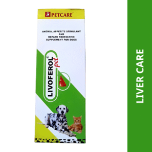 Petcare Livoferol Liver Tonic Appetite Booster for Dogs and Cats (200ml) - 200mL