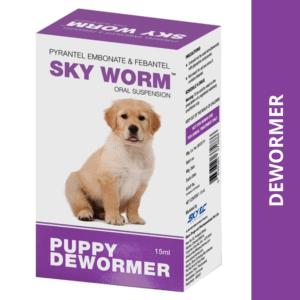 Skyec SkyWorm Puppy Deworming Suspension - 15mL