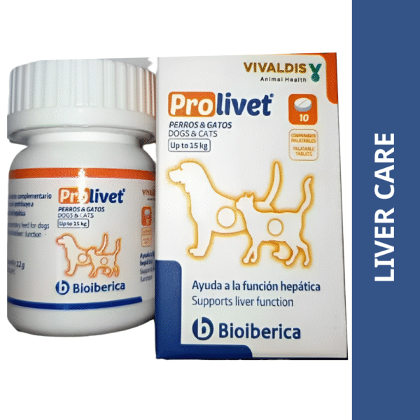 Vivaldis Prolivet Tablet for Medium Dogs and Cats (pack of 10 tablets) - 2 Pack (20 tablets)