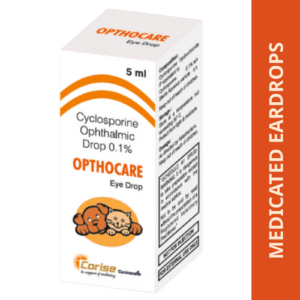 Corise Opthocare Eye Drops (Cyclosporine) for Dogs & Cats (5ml) - 5mL
