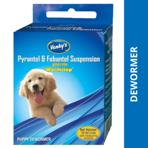 Venkys Wormstop Puppy Dewormer Suspension - 15mL