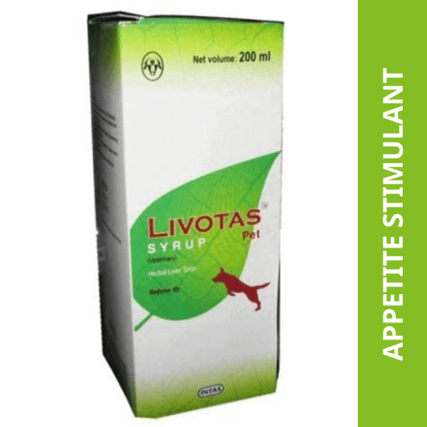 Intas Livotas Liver Tonic Appetite Booster for Dogs & Cats (200ml) - 200mL