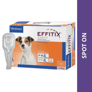 Virbac Effitix Tick & Flea Spot On for Dogs - 10 -20kg