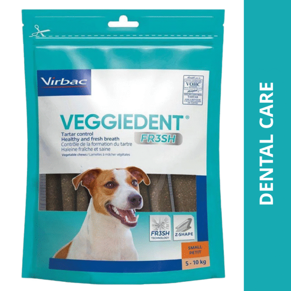 Virbac Veggiedent Dental Chew For Small Dogs - Small