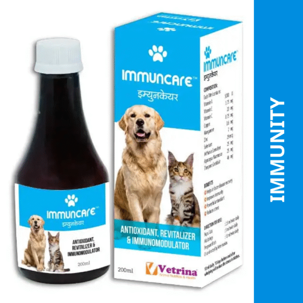 Vetrina Immuncare Syrup for Dogs and Cats (200ml) - 200ml