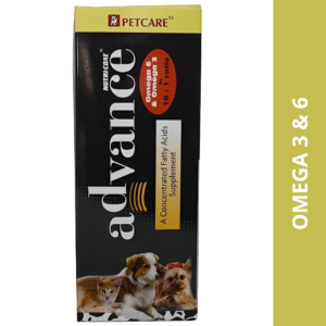 Petcare Nutricoat Advance Omega 3 + 6 Syrup for Dogs and Cats - 200ml
